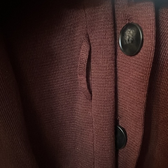 Zara knit brown coat oversized no belt included size S - Picture 12 of 12